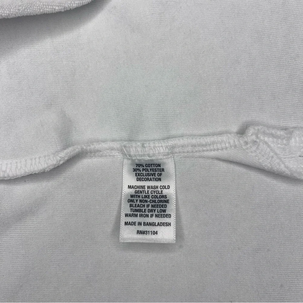 Crown & Ivy White Polo Shirt Size L - Picture 4 of 4